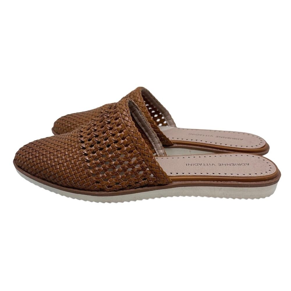 New With Out Box Adrienne Vittadini Lizzi woven flat size 8.5 - Picture 9 of 9